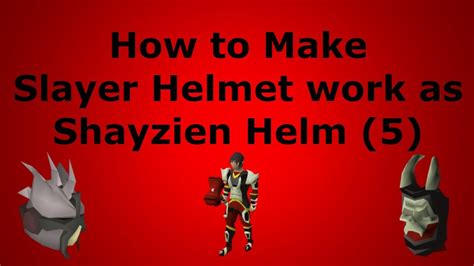 slayer helm i|osrs talk to npc make slayer helm work like shayzien.